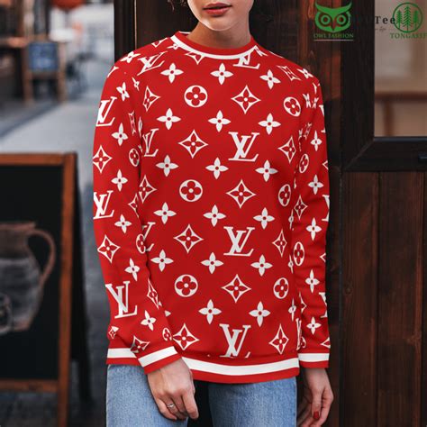 louis vuitton ugly sweater|louis vuitton sweater monogram.